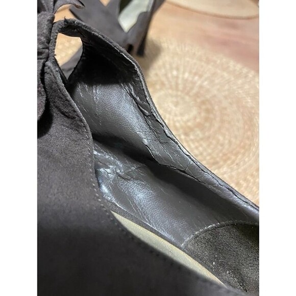 Ann Marino Women's Size 10M Dark Brown Bow Heels - Picture 5 of 9